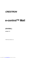 Crestron SW-MAIL User Manual