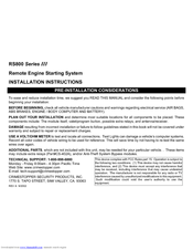 CrimeStopper RS-800.III Installation Instructions Manual