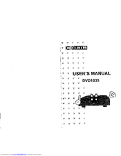 Curtis DVD1035 User Manual