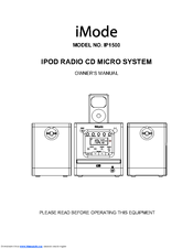 Curtis iMode IP1500 Owner's Manual