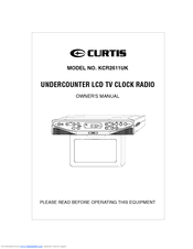 Curtis KCR2611UK Owner's Manual