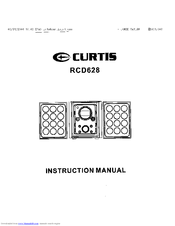 Curtis RCD628 Instruction Manual