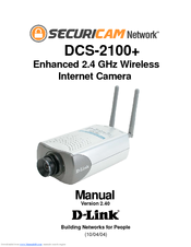 D-link SECURICAM Network DCS-2100+ Manual