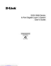 D-link 3308TG - Switch User Manual