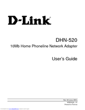 D-link DHN-520 User Manual
