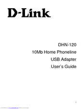 D-link DHN-120 User Manual