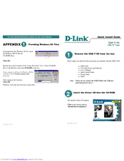 D-link DSB-T100 Quick Install Manual