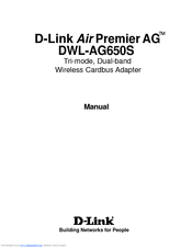 D-link Air Xpert DWL-AG650 Manual
