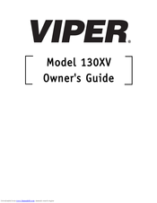 Viper 130XV Owner's Manual