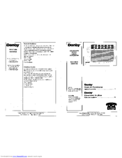 Danby DAC5130 Use And Care Manual