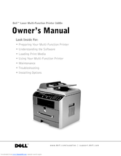 Dell 1600 Mono Laser Owner's Manual