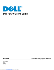 Dell P513w Series User Manual