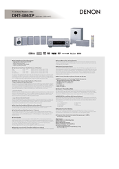 Denon DHT-486XP Specifications