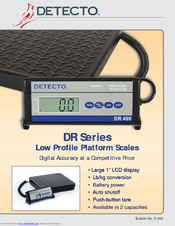 Detecto DR400 Specifications