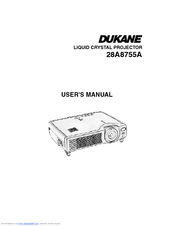 Dukane ImagePro 8755A User Manual