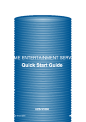 Sony HES-V1000 - Home Entertainment Server Quick Start Manual