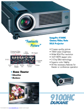 Dukane ImagePro 9100HC Specifications
