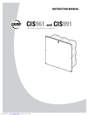 Eaw CIS961 Instruction Manual