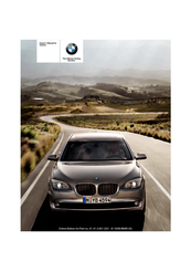 BMW 2009 750i Owner's Manual