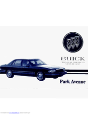 Buick 1993 Park Avenue Owner's Manual