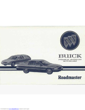 Buick 1993 Roadmaster Owner's Manual