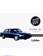 Buick 1994 LeSabre Owner's Manual