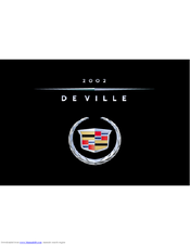 Cadillac 2002 DeVille Owner's Manual