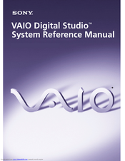 Sony VAIO Digital Studio PCV-7744 System Reference Manual