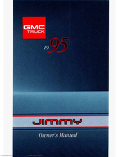GMC 1995 Jimmy Owner's Manual