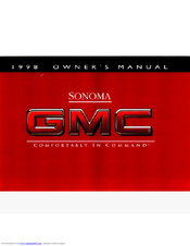 GMC 1998 Sonoma Owner's Manual