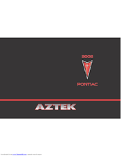 Pontiac 2002 Aztek Owner's Manual