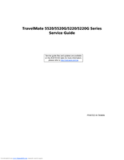 Acer TravelMate 5220G Service Manual
