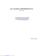 Acer TravelMate 4000 Series Service Manual