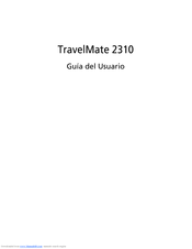 Acer TravelMate 2310 Guía Del Usuario