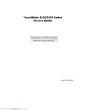 Acer TravelMate 2470 Series Service Manual