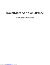Acer TravelMate 4150 Series Manuel D'utilisation