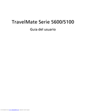 Acer TravelMate 5600 Guía Del Usuario