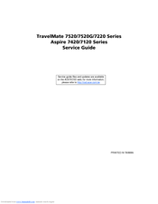 Acer Travelmate 7520 series Service Manual