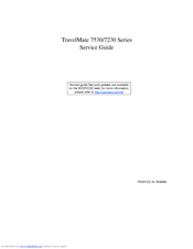 Acer TravelMate 7230 Series Service Manual