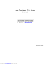 Acer TravelMate C210 Series Service Manual