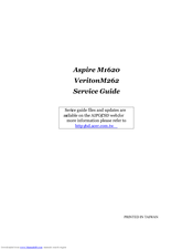 Acer Veriton M262 Service Manual