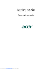 Acer Aspire T135 Guía Del Usuario