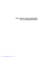 Adobe 22002420 - Acrobat Standard - PC Manual