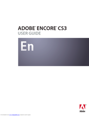 Adobe ENCORE CS3 User Manual