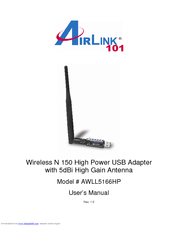 Airlink101 AWLL5166HP User Manual