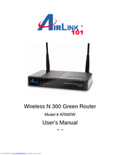 Airlink101 AR685W User Manual
