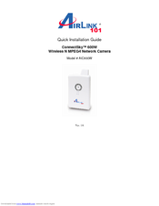Airlink101 ConnectSky AIC600W Quick Installation Manual