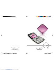 Alcatel OT-808 Manual