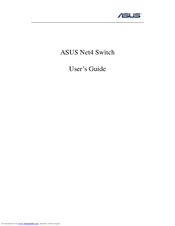 Asus Net4 Switch User Manual