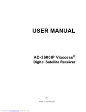 Echostar AD-3600 IP Viaccess User Manual